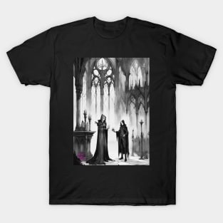 Knight Templar and the Devil, T-Shirt